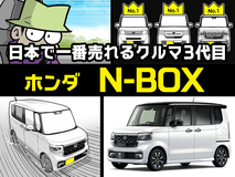 ホンダ N-BOX（3代目）をマンガで解説！ 日本でもっとも売れている車の最新モデルはどんな車？【人気車ゼミ】